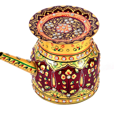 Hand Painted Copper Pitcher | Jar Collection