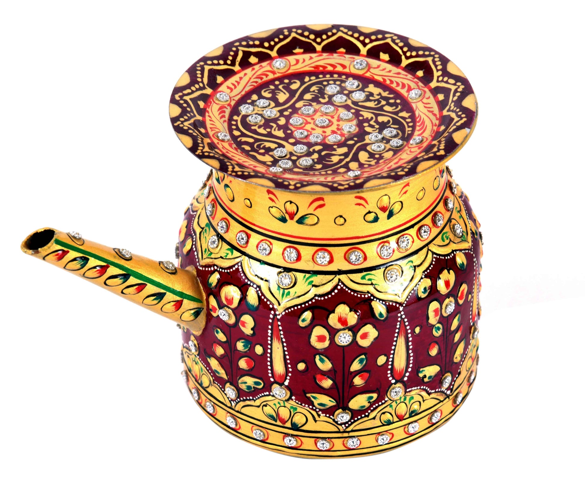 Hand Painted Copper Pitcher | Jar Collection