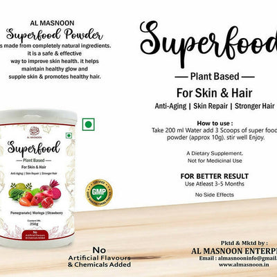 Al Masnoon Super Food Plant-Based Powder