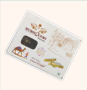 Subh Laxmi Sweets Kesar Kaju Katli | 500 gms