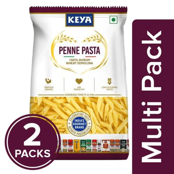 Keya Penne Pasta, 2x400 g Multipack - 800 gms