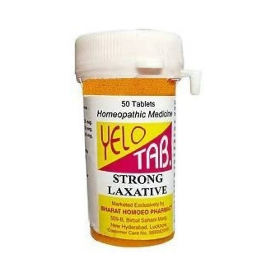 Bharat Homeo Yelo Tab Strong Laxative Tablets
