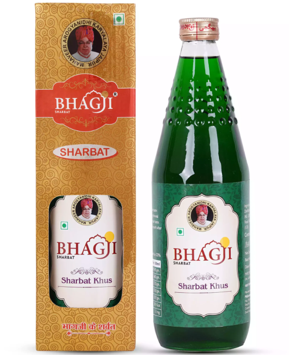 Bhagji Khus Sharbat | 750 ML
