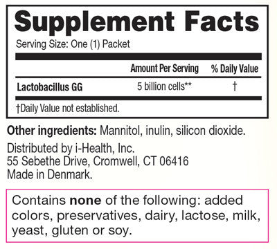 Culturelle Kids Daily Probiotic Packets with Lactobacillus GG, 30 Count
