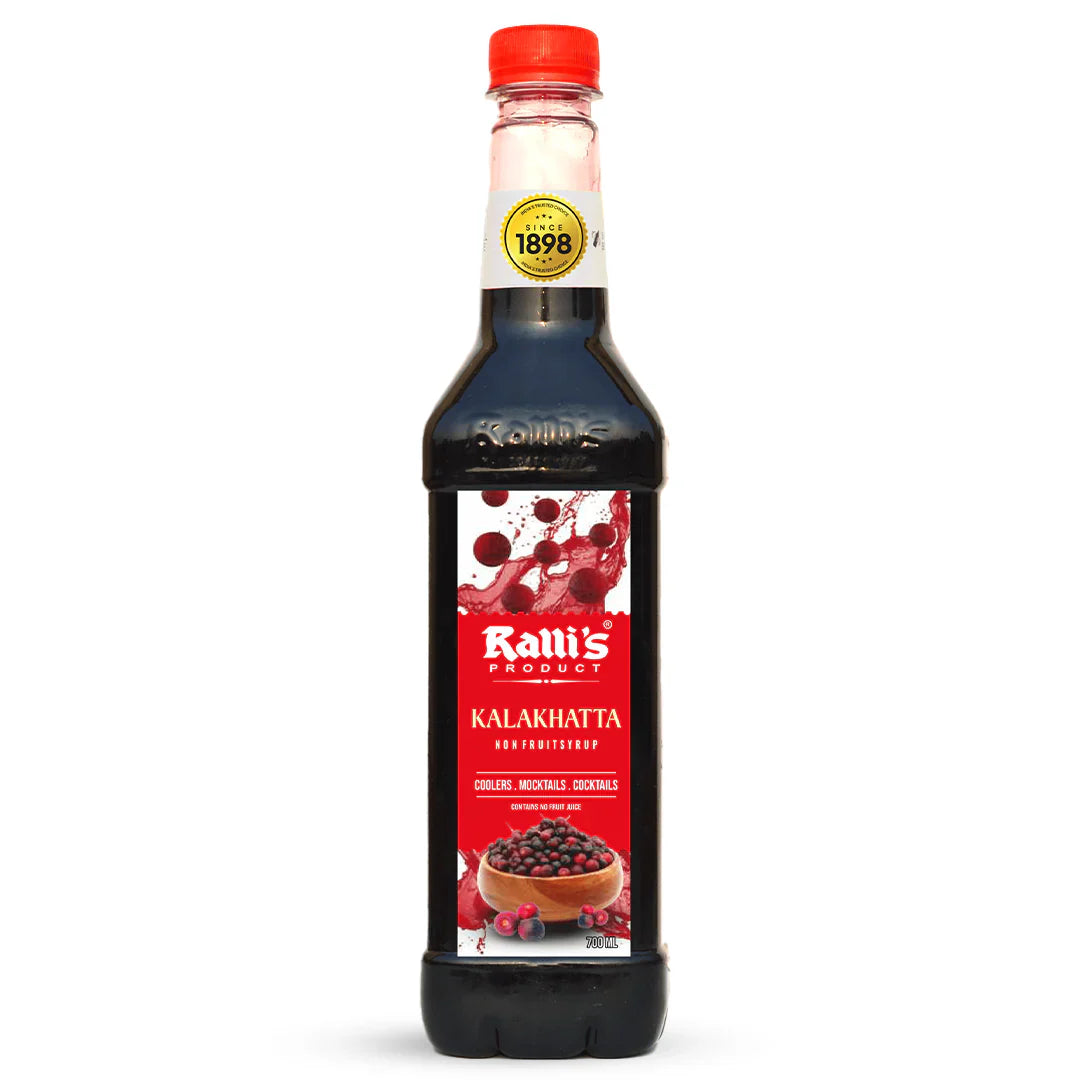 Ralli's Kala Khatta Sharbat Syrup 700ml | Refreshing Summer Drink