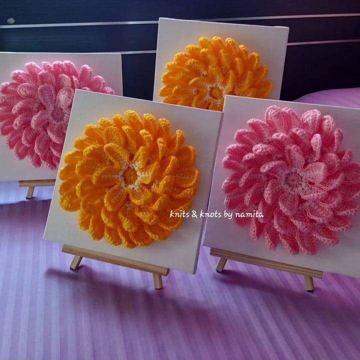 Knits and Knots Indore Wall decor Frame