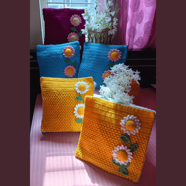 Crochet Cushion Covers Collection