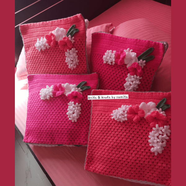Crochet Cushion Covers Collection