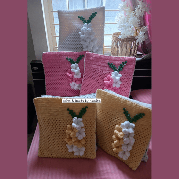 Crochet Cushion Covers Collection