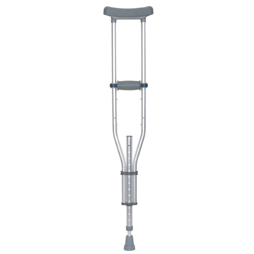 Universal Height Adjustable Aluminum Crutches