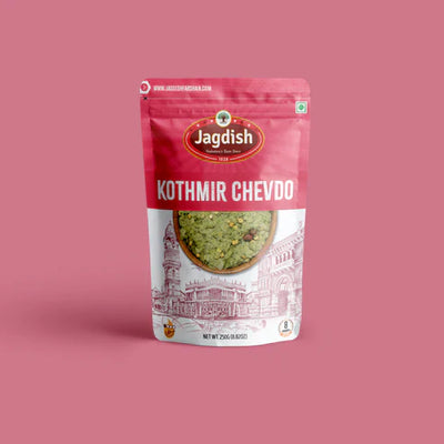 Jagdish Farshan Roasted Kothmir Mix Chevdo- 500 gms