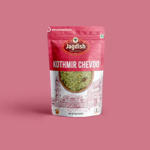 Jagdish Farshan Roasted Kothmir Mix Chevdo- 500 gms