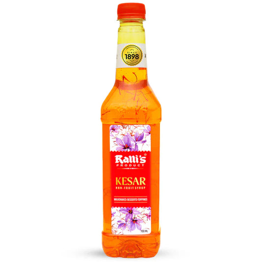 Ralli's Kesar Syrup 700ml | Non-Fruit Syrup