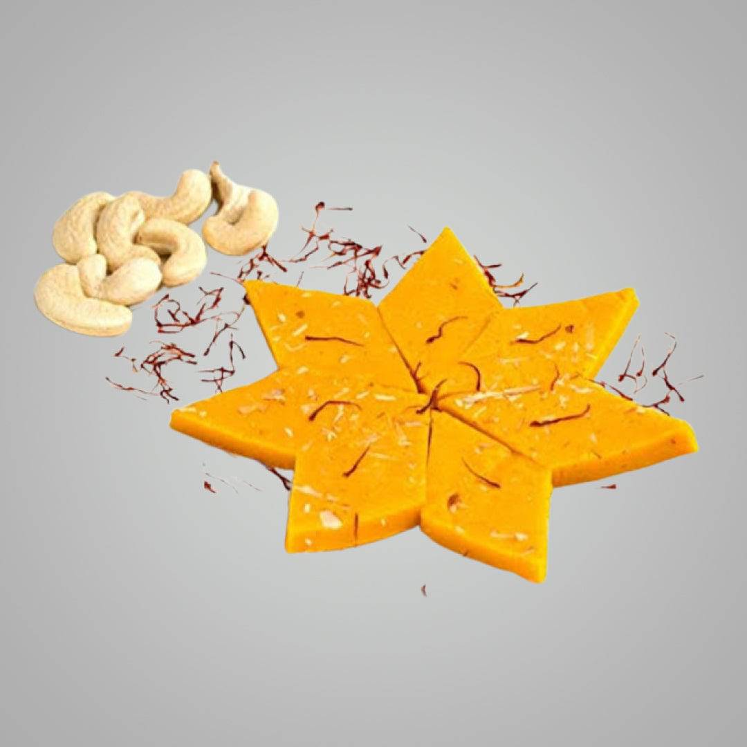 Kunal Sweets Kesar Kaju Katri 500gm - 500 gms