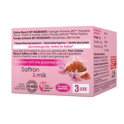 Fem Fairness (Saffron & Milk) Creme Bleach