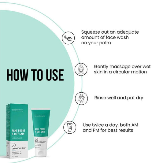 Dermatouch Acne Prone & Oily Skin Face Cleanser