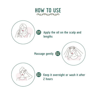 Avimee Herbal Amla Hair Oil For Grey Hair & Dandruff With Vitamin E and Amla Seed Oil