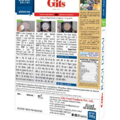 Gits Brown Ragi Dosai Wholesome Mix