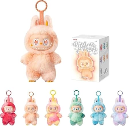 Labubu Doll Character Action Figure Design Random Color - 1 Pc