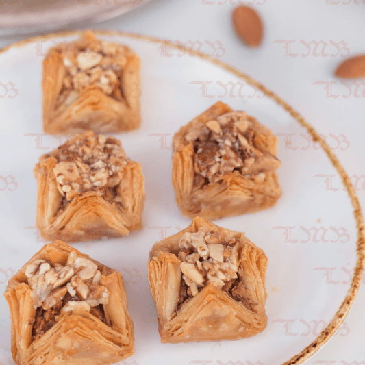 Laxmi Misthan Bhandar Dry Fruit Pyramid ( Baklawa ) - 500 gms