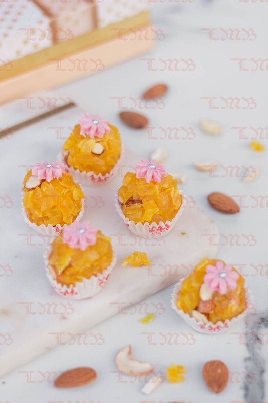 Laxmi Misthan Bhandar Mango Flower Laddu - 500 gms