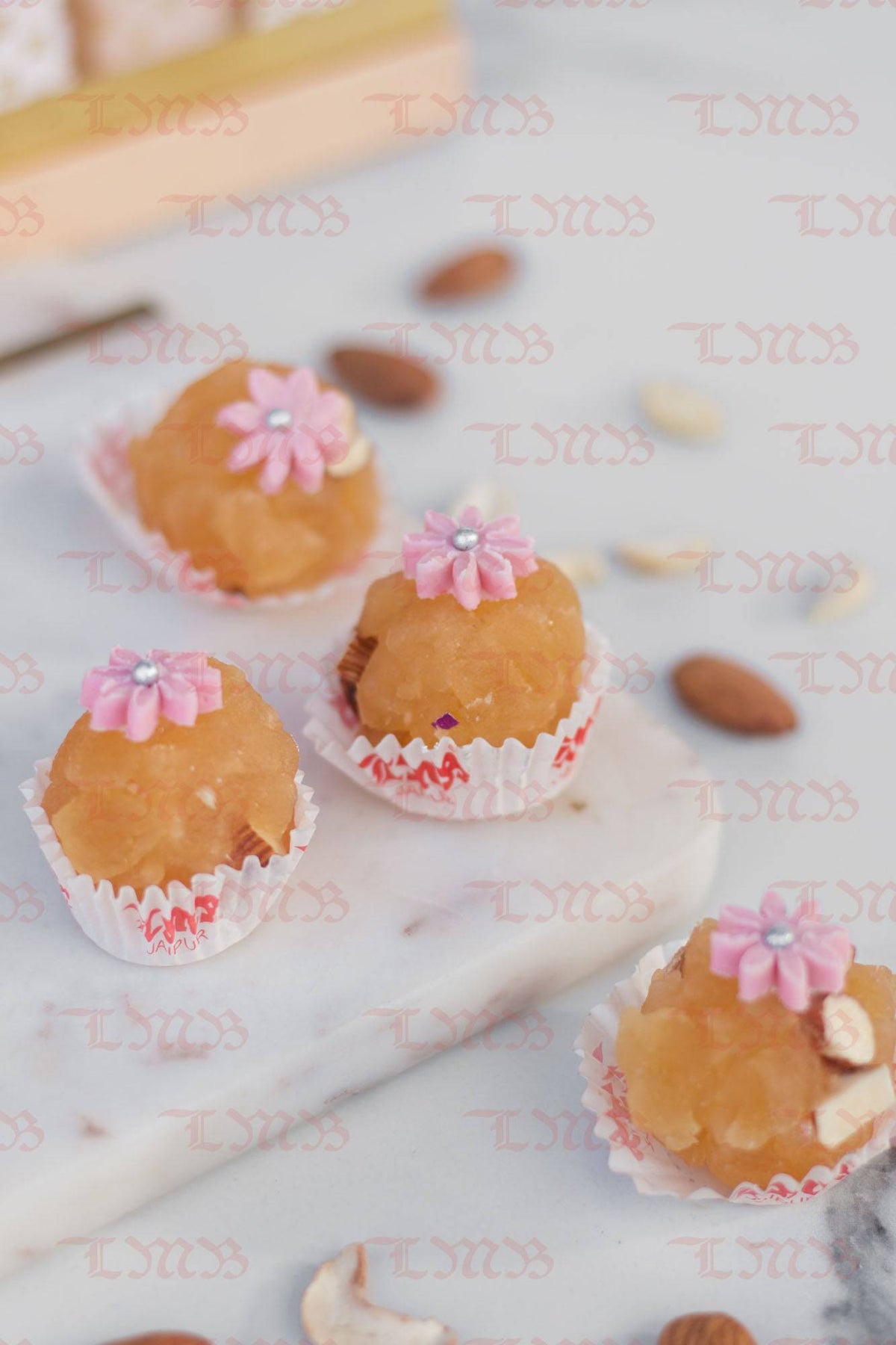 Pineapple Flower Laddu Laxmi Misthan Bhandar - 500 gms