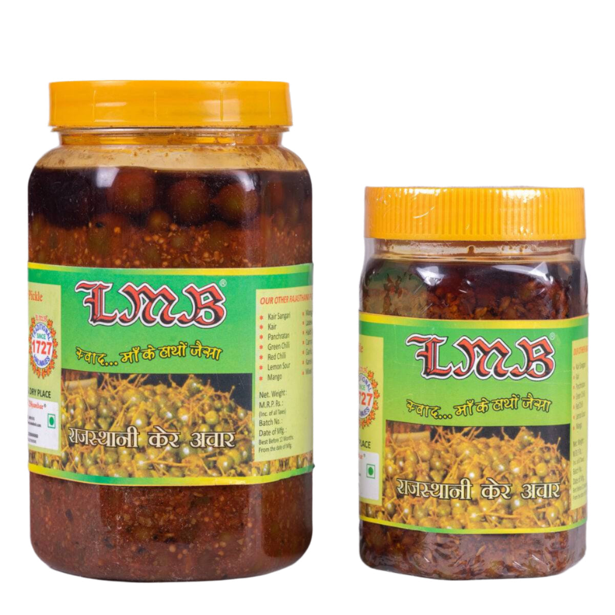 Laxmi Misthan Bhandar Kair Achar - 500 gms