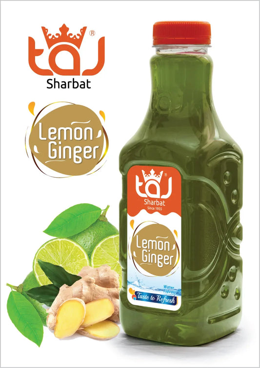Taj Lemon Ginger Sharbat | 750 ml