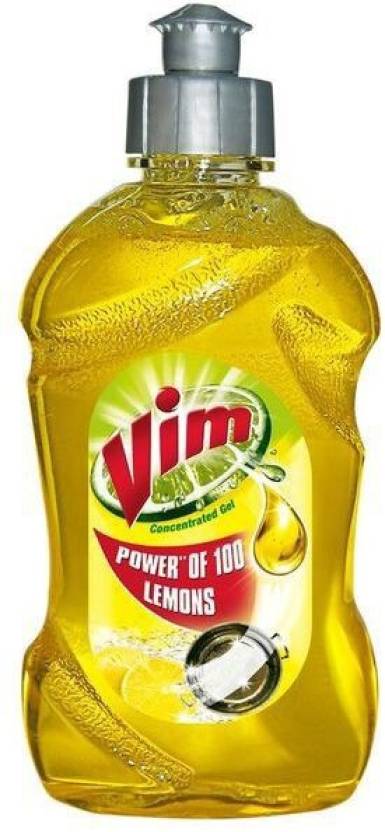 Vim Dish Cleaning Gel  (Lemon), 250ml