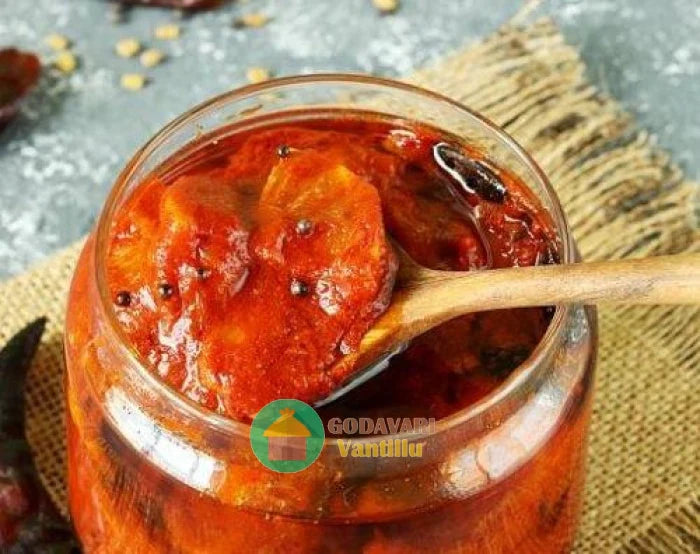 Godavari Vantillu Lemon Pickle / Nimmakaya Pachadi Andhra Style  -  500 gms