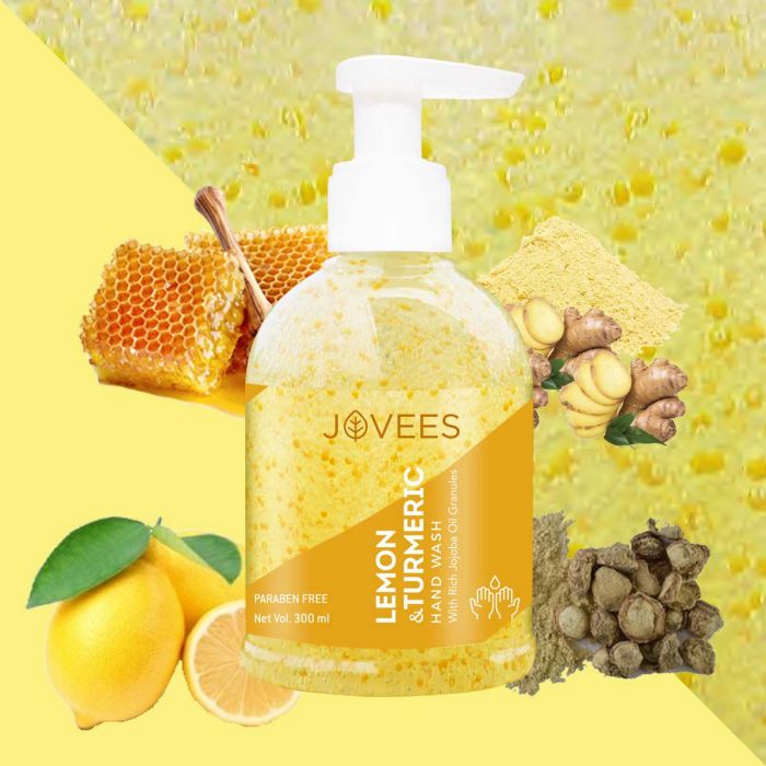 Jovees Lemon & Turmeric Hand Wash (300 ml)