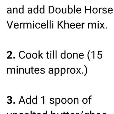 Double Horse Vermicelli Kheer Mix