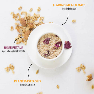 Gulnare Skincare Sweet Almond Face Exfoliator