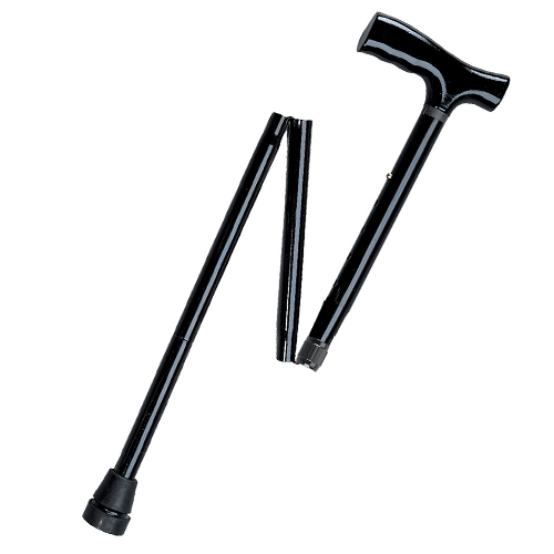 Lightweight Adjustable Folding Cane with T Handle