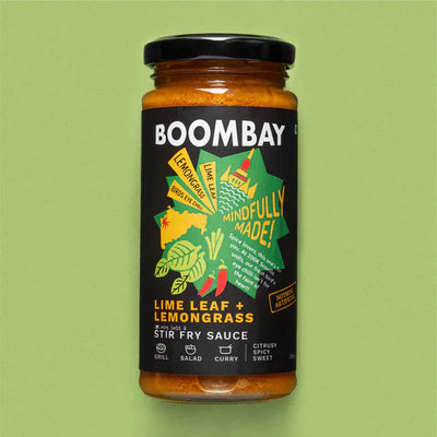 Boombay Most Loved Stir Fry Sauces: Teriyaki, Garlic + Chilli & Lime Leaf + Lemongrass