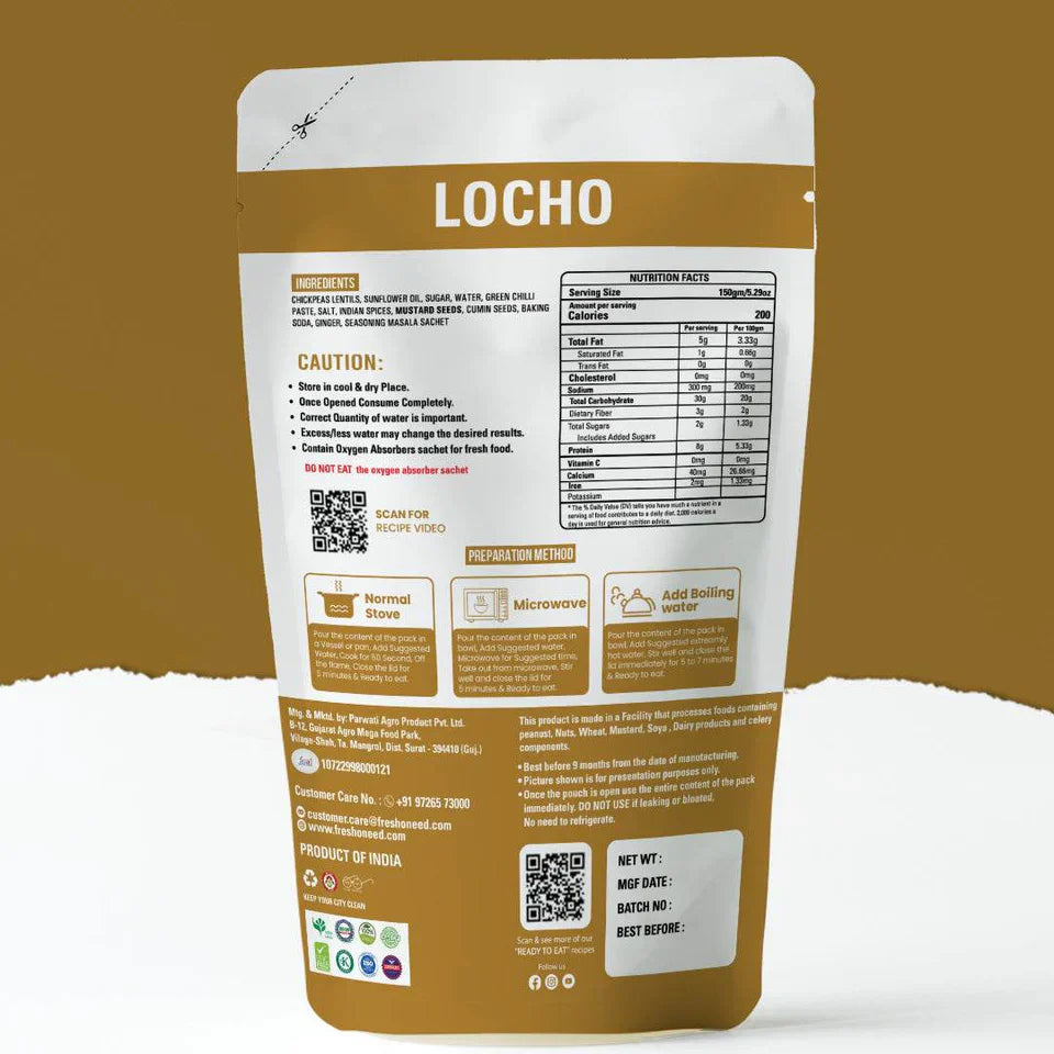 Fresh O Need Surti Locho - Ready To Eat 150 gms