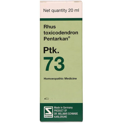 Dr. Willmar Schwabe Germany Rhus Toxicodendron Pentarkan Ptk. 73 Drops