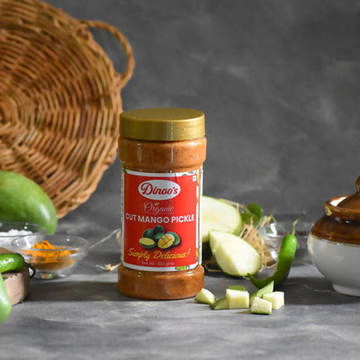 Dinoo's Organic Cut Mango Pickle