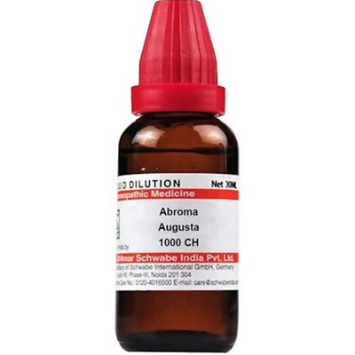 Dr. Willmar Schwabe India Abroma Augusta Dilution