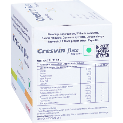 Apex Cresvin Beta Capsules
