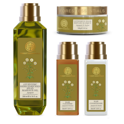 Forest Essentials Hair Repair & Shine Ritual For Nourished Hair