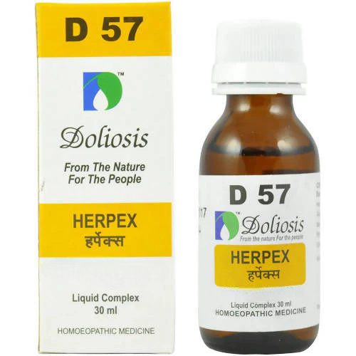 Doliosis Homeopathy D57 Herpex Drops – Himkhand