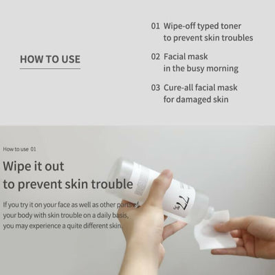 Anua Heartleaf 77% Soothing Toner - pH 5.5 Skin Trouble Care, Calming Skin, Refreshing, Purifying - Korean Skincare