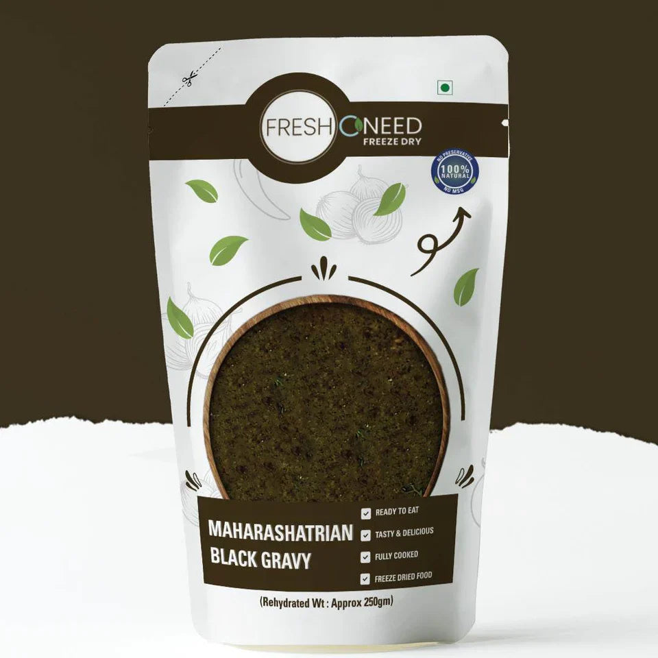 Fresh O Need Maharastrian Black Gravy - Ready To Eat 250 gms