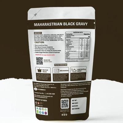 Fresh O Need Maharastrian Black Gravy - Ready To Eat 250 gms
