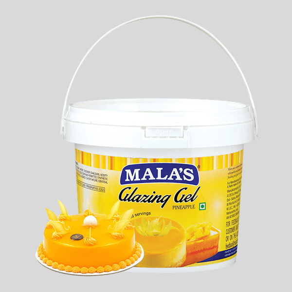 Pineapple Glaze Gel 2.5 Kg Bucket