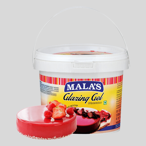 Strawberry Glaze Gel 2.5 Kg Bucket
