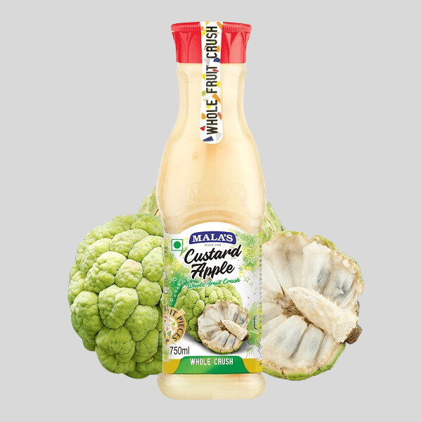 Custard Apple Whole Crush 750ml Pet Bottle