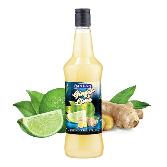 Ginger & Lime Cordial 750ml PET Bottle