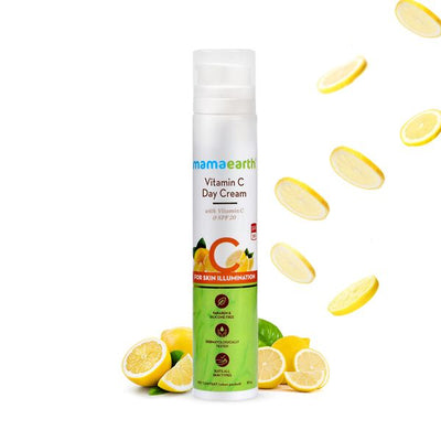 Mamaearth Vitamin C Day Cream with Vitamin C and SPF 20 for Skin Illumination (50 gm)